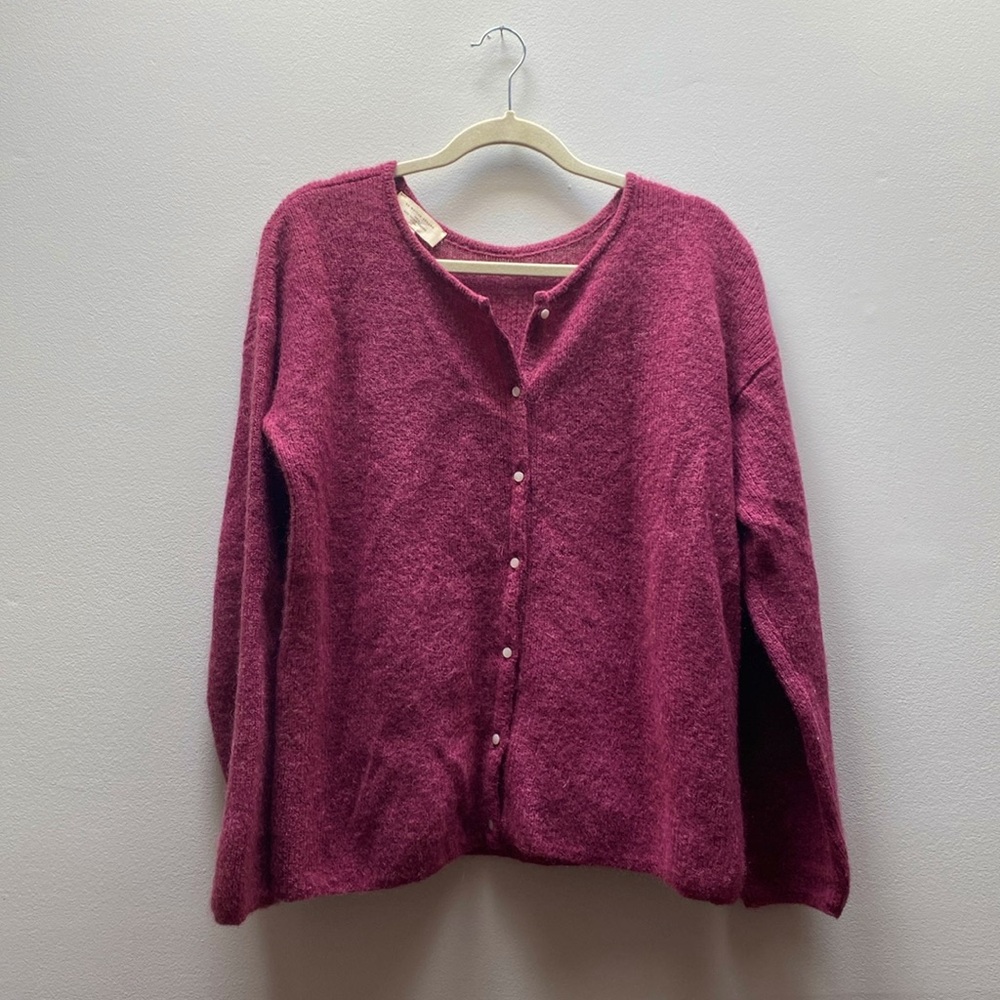 Sézane Gaspard cardigan in Mauve